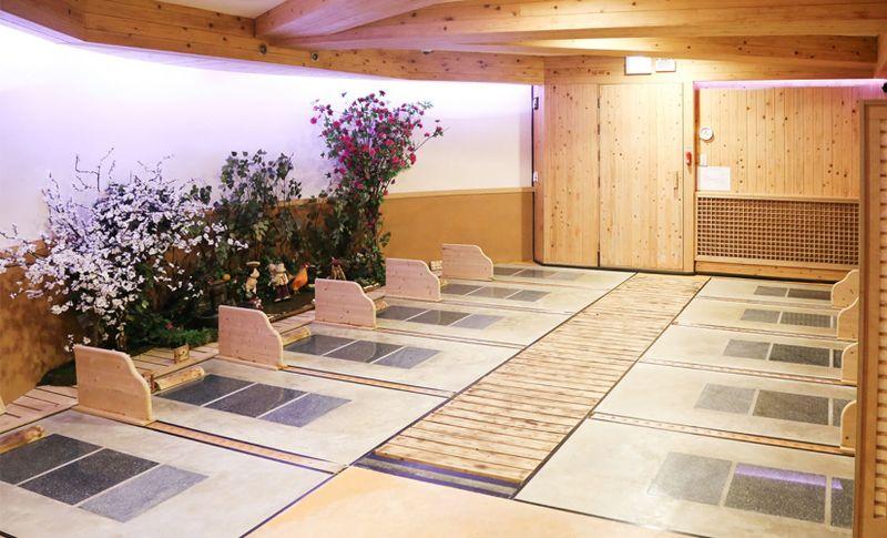 ห้องซาวน่าในจิมจิลบัง Myunyeokgongbang ที่มยองดง เกาหลีใต้ บรรยากาศเงียบสงบและผ่อนคลาย สำหรับวันที่พิเศษอย่างวาเลนไทน์