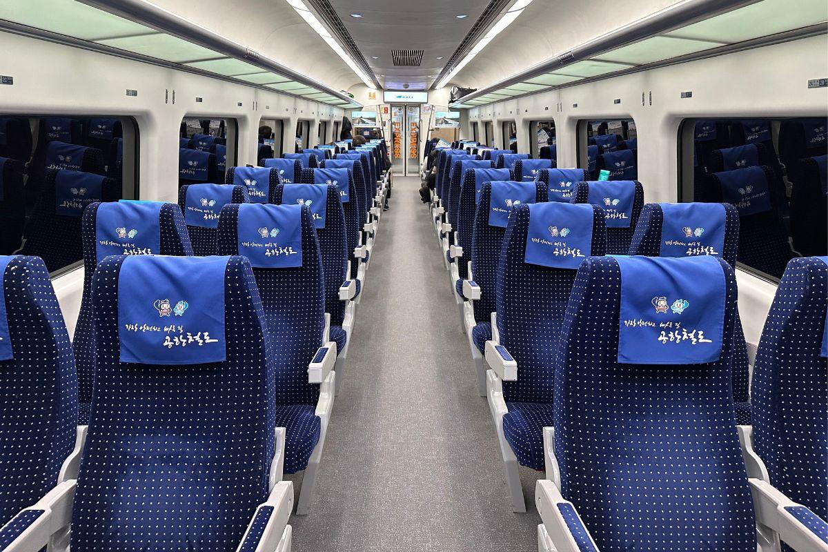 Các loại tàu ở Hàn Quốc, tàu arex sân bay incheon hàn quốc