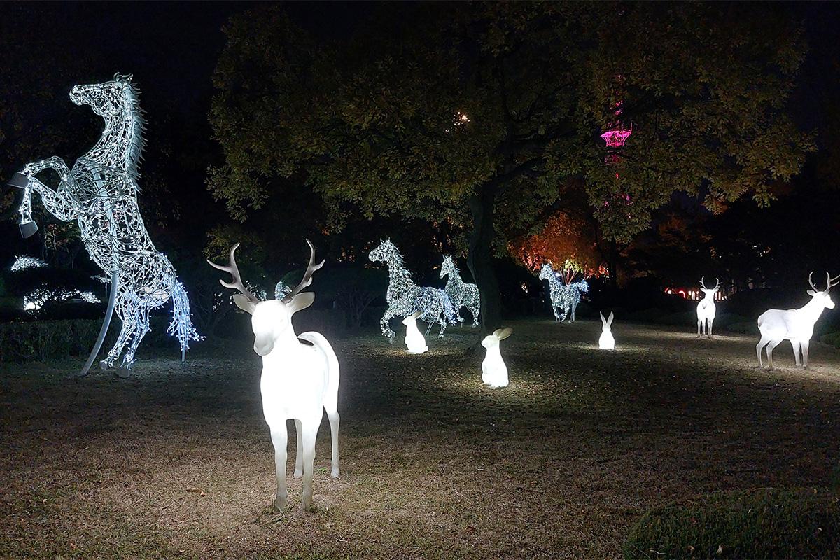 韓国旅行 仁川 韓国アクティビティ 韓国いちご狩り 松島セントラルパーク 松島 TRIPLE STREET 寿鳳公園 韓国夜景