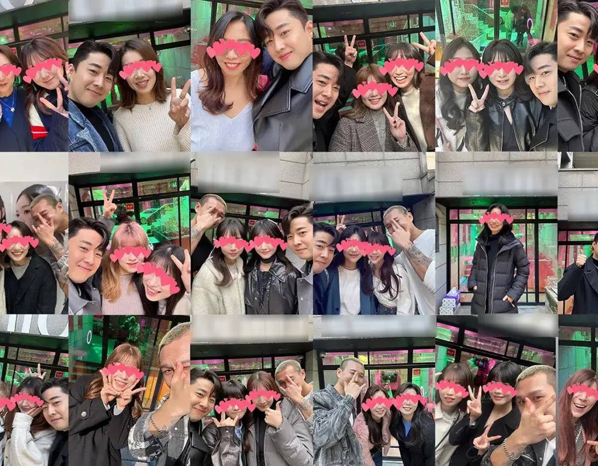 韓国の美容サロンの内部、スタイリッシュなインテリア