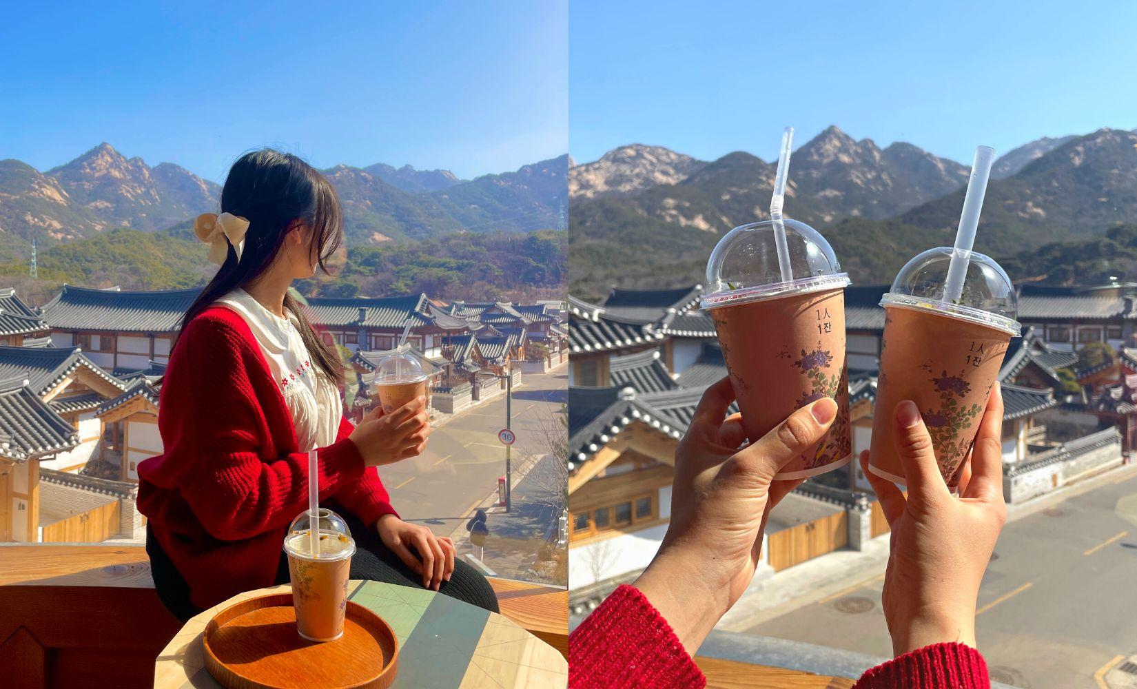 恩平韓屋村 カフェ│1人1杯