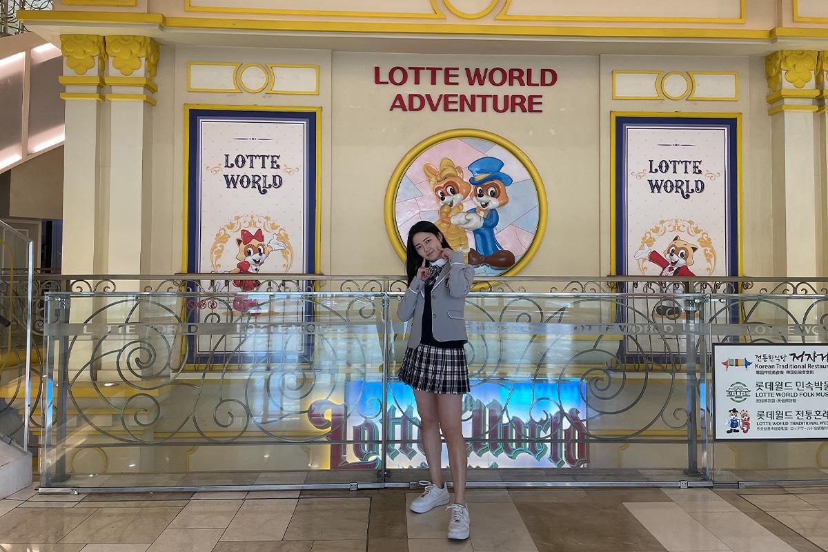 韓國旅行 韓國主題樂園 江南校服