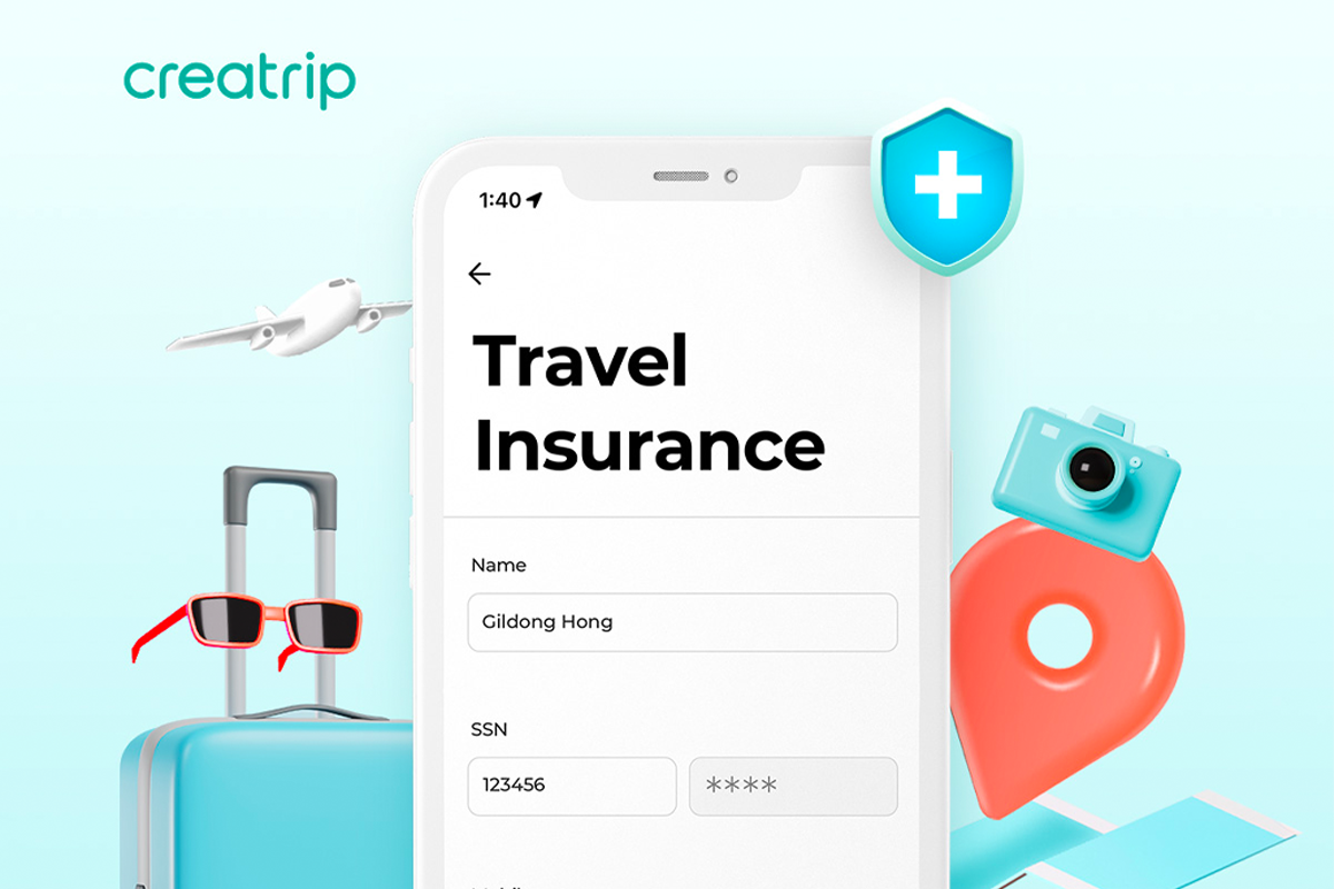 韓國旅遊保險投保方法示意圖,自助旅客可簡易操作表,提供方便快捷的保險投保選項。