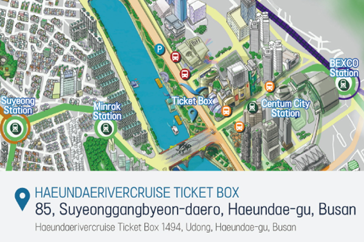 văn phòng River Cruise, Busan