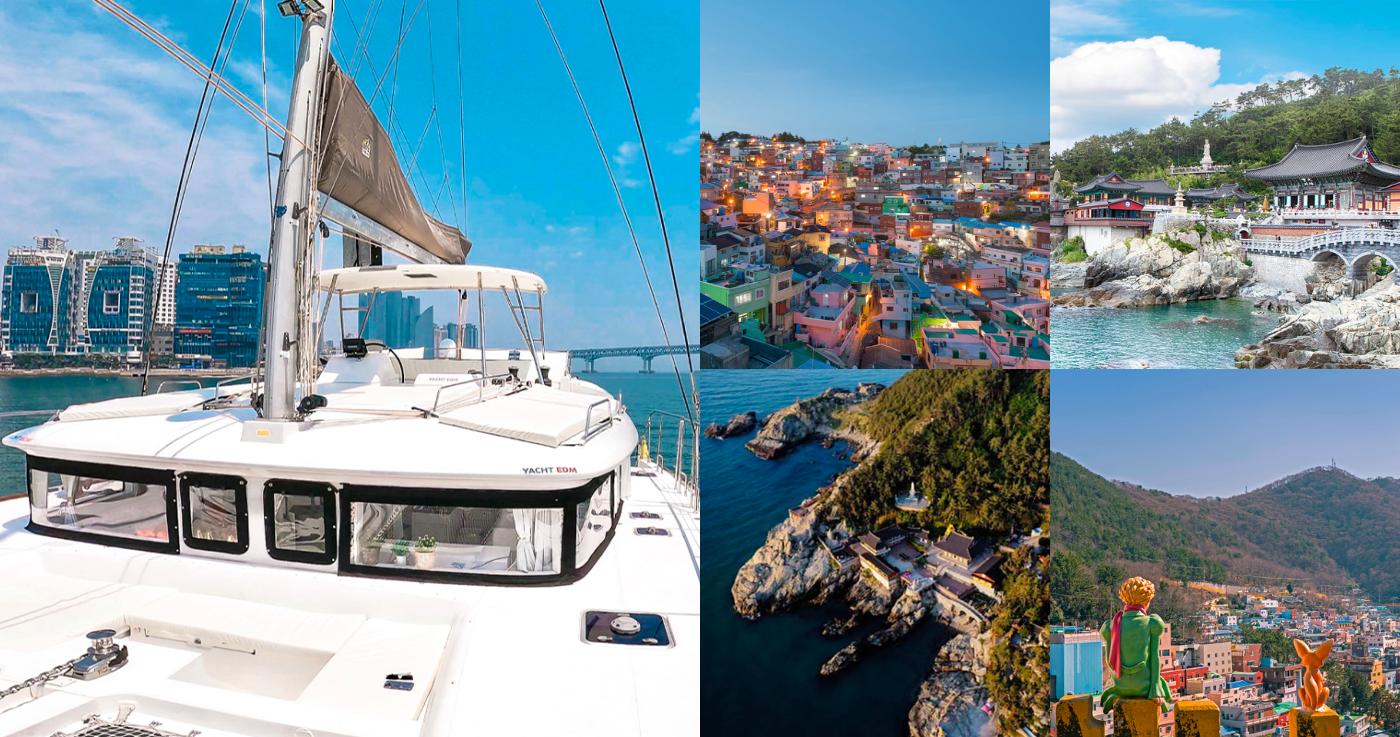 ทัวร์ชมเมืองปูซานพร้อมพานั่งเรือยอร์ชสุดปัง