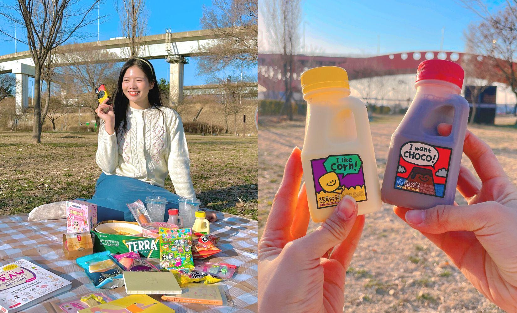 Top đồ ăn cửa hàng tiện lợi nên mua khi picnic ở công viên sông Hàn, Seoul