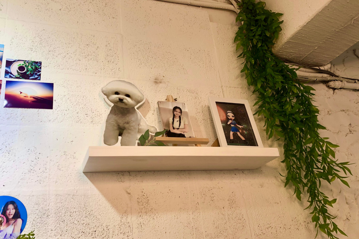 Brave Girls玟瑩Cafe 內部裝修