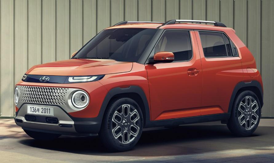 Hyundai CASPER, ein Benzin-Kleinwagen, ideal für Mieter von Jeju Island.