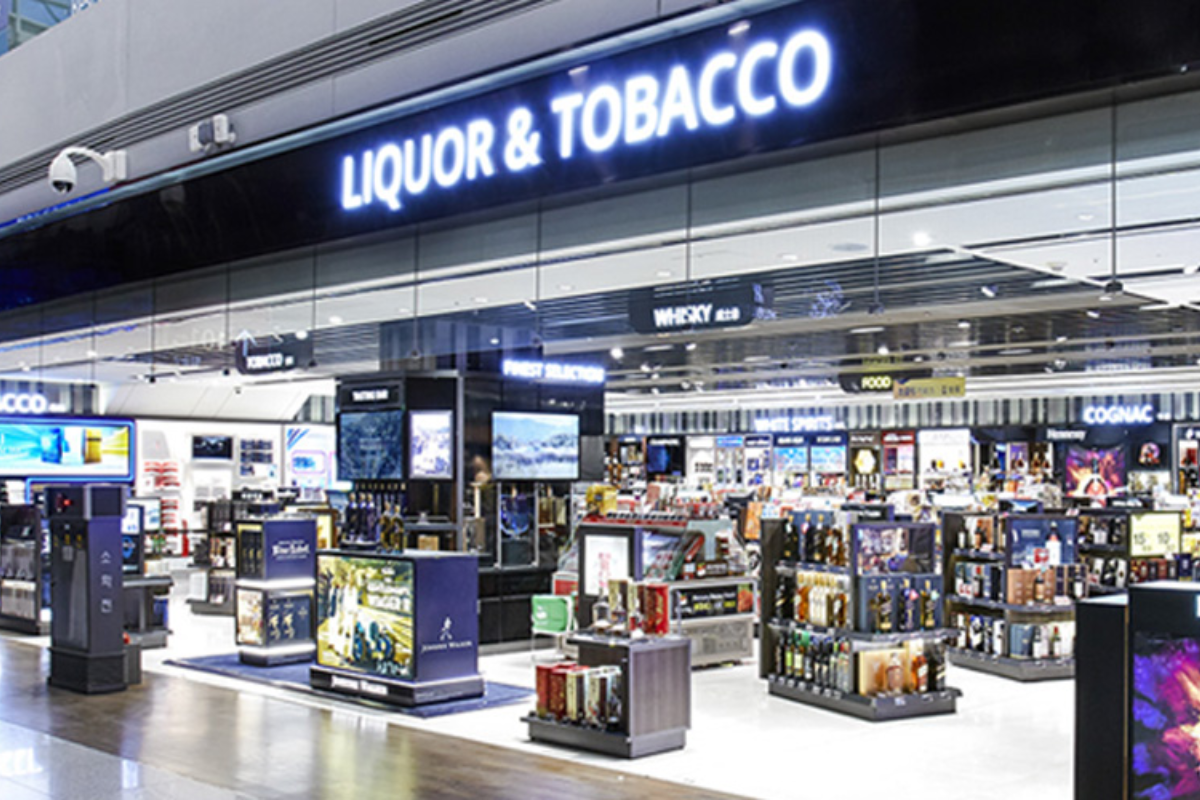 仁川機場T1免税店:提供酒類和煙草的多元選購