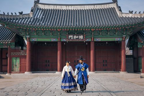 Daehan Hanbok: tiệm thuê hanbok đẹp ngay cạnh Cung điện Gyeongbokgung