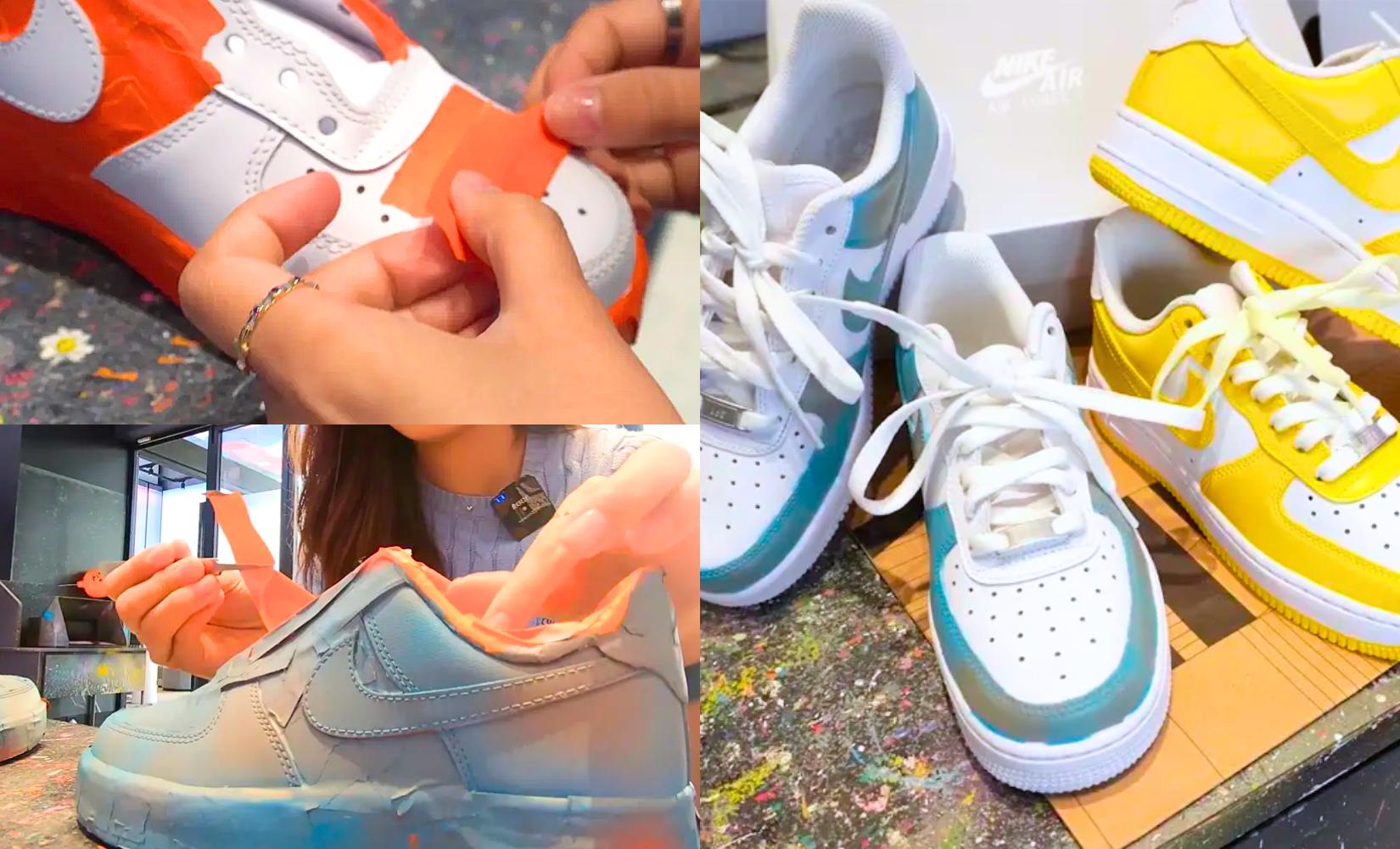 Nike By You: Tự thiết kế màu sắc giày thể thao cá tính riêng tại Nike Apgujeong