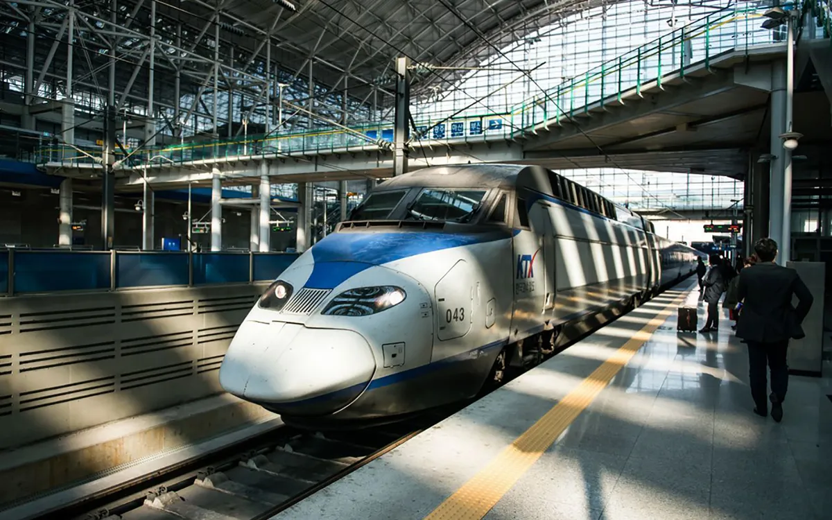 Đặt vé tàu KTX hàn quốc