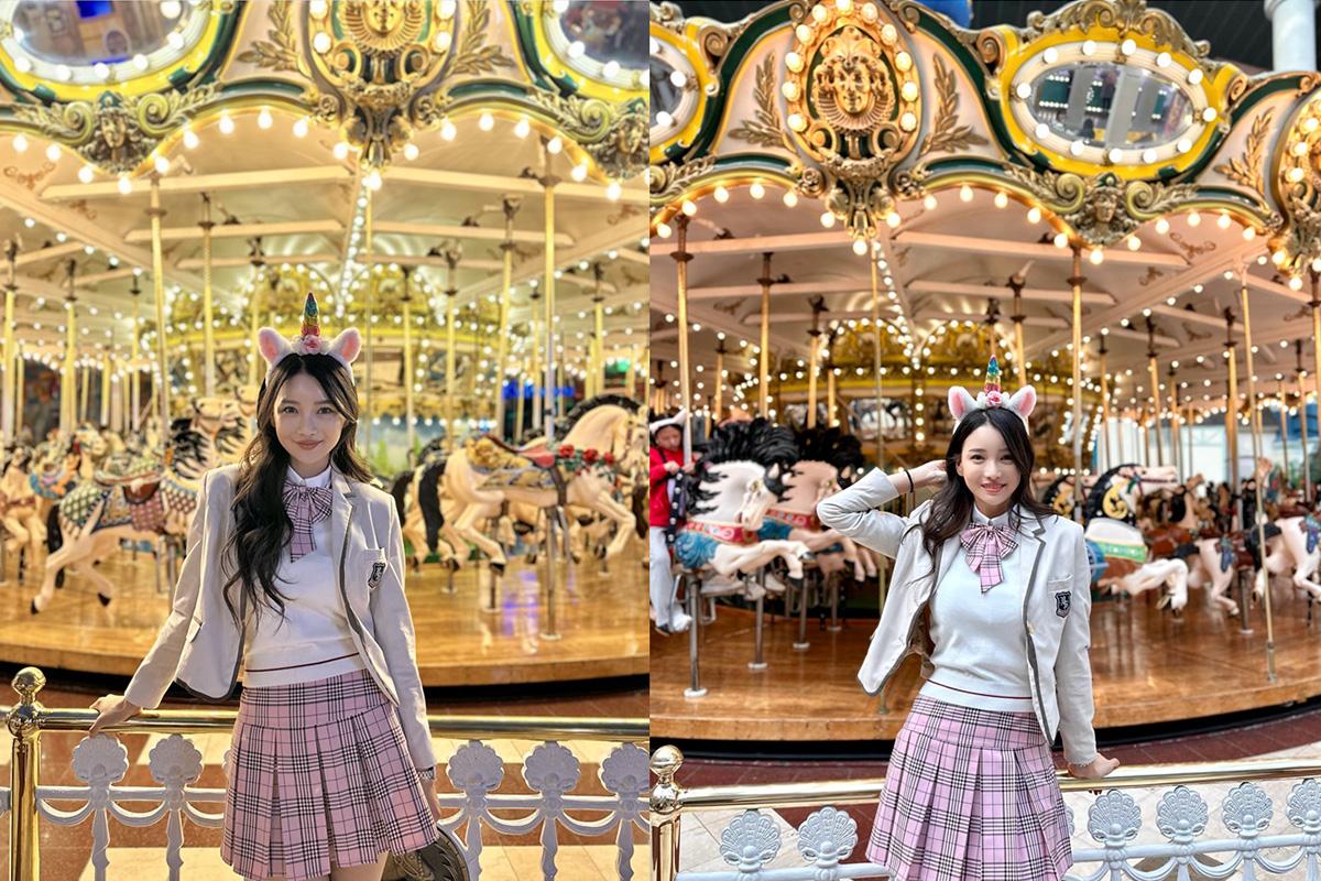 韓国旅行 韓国体験 韓国制服 ロッテワールド 蚕室 ソウル 韓国テーマパーク 韓国遊園地 ソウル制服 制服レンタル