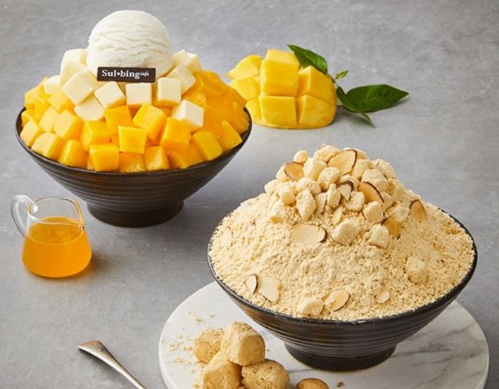 韓国旅行 韓国カフェ スターバックス The Coffee Bean EDIYA COFFEE TOM N TOMS MEGA COFFEE 雪氷 SULBING Knotted サーティワンアイスクリーム バナナウユ(牛乳)