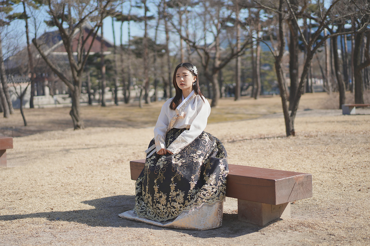 hanbok chủ đề ở Ari Hanbok, Gyeongbokgung, Hàn Quốc