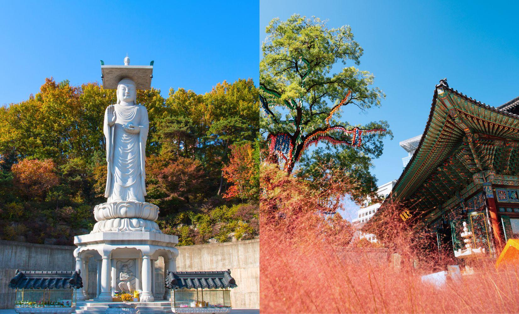 Các chùa nổi tiếng linh thiêng ở Hàn Quốc đáng ghé thăm nhất