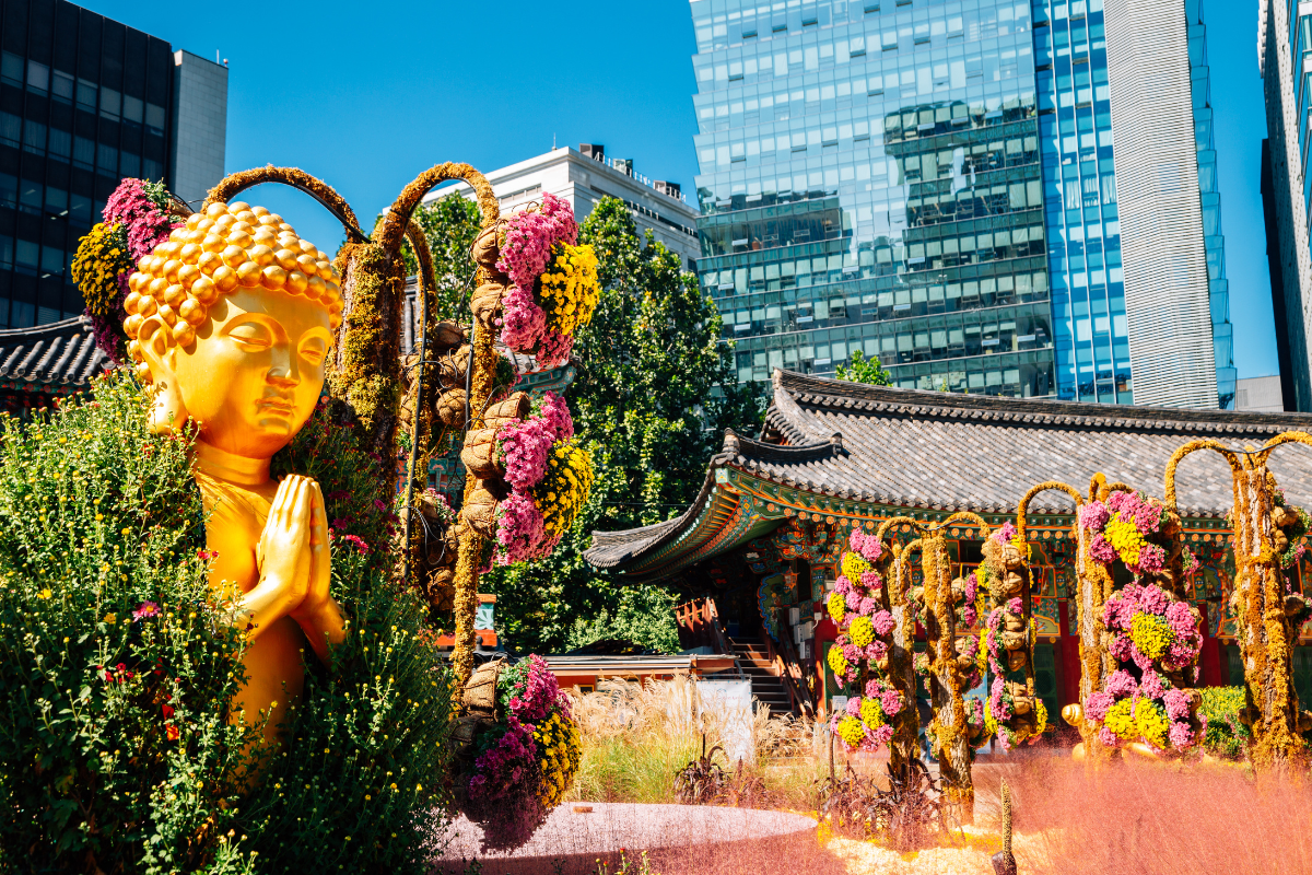 Chùa Jogyesa ở insadong