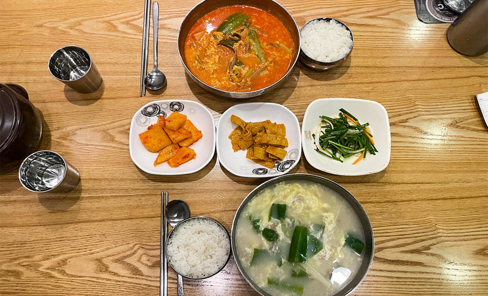 明洞美食 | 六大將辣牛肉湯