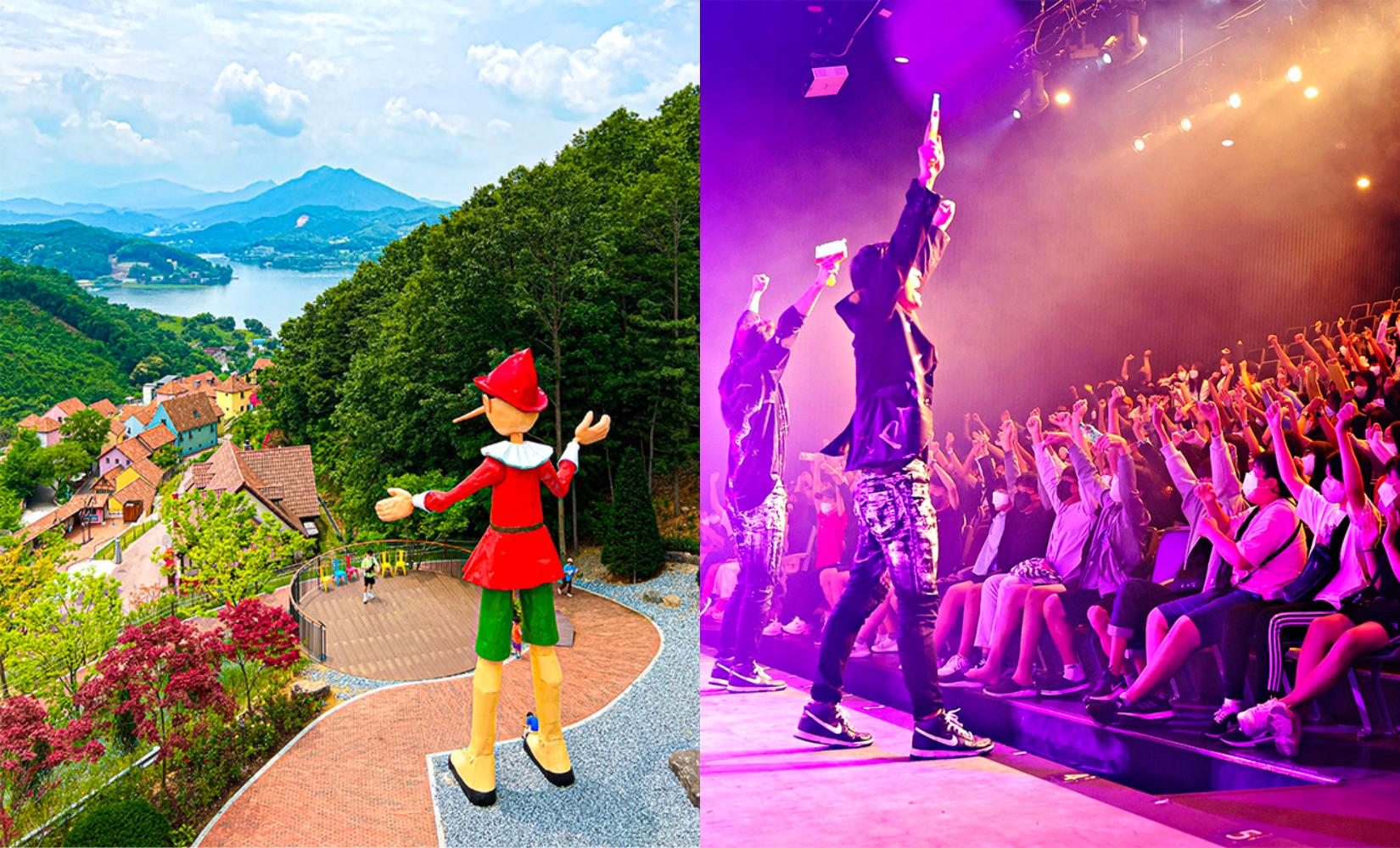 Tour 1 ngày xem buổi biểu diễn The painters và khám phá Đảo Nami, Petite France, Làng Ý