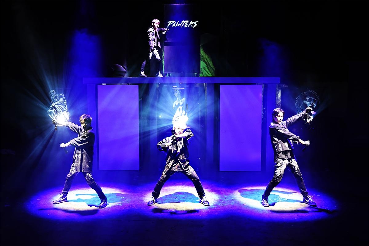 phần mở đầu Buổi biểu diễn The painters ở Myeongdong, Hàn Quốc