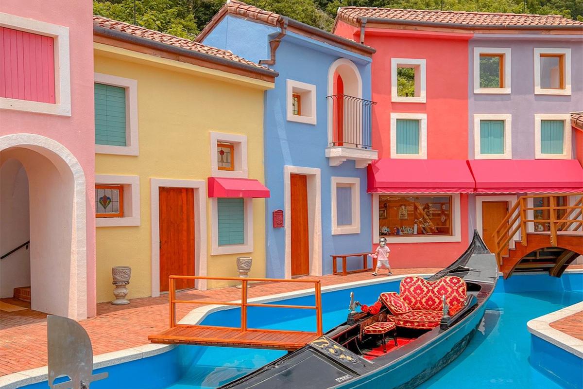 khung cảnh Làng Ý, Hàn Quốc