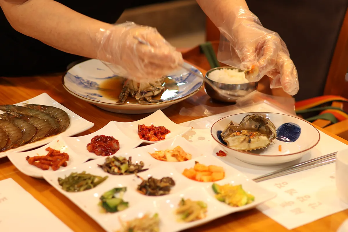 韓国旅行 韓国料理 韓国グルメ 韓国フード カンジャンケジャン カンジャンセウ ソウル