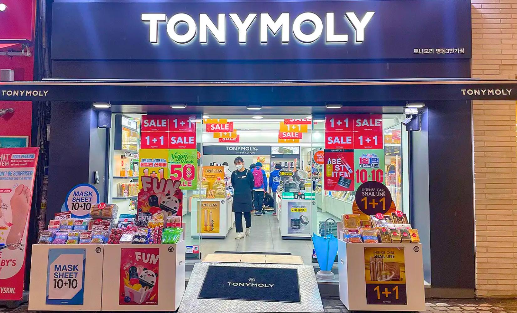 Tonymoly: Thiên đường mỹ phẩm chất lượng giá rẻ tại Myeongdong