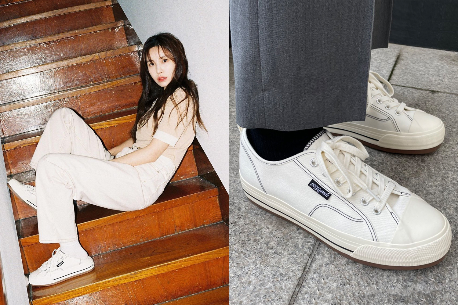 Pose Ganch MUSUBI球鞋，设计上追求简约可爱风格，提供多种颜色选择。