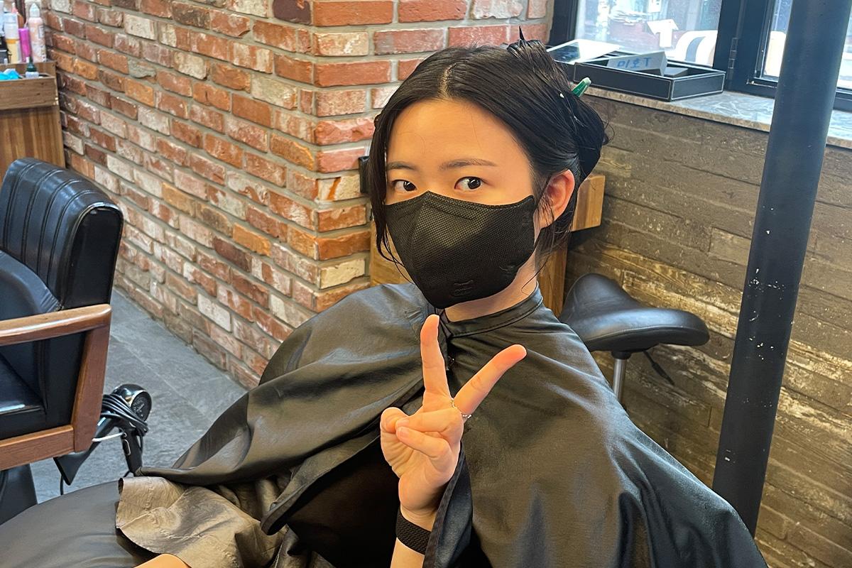 韓国旅行 韓国美容 韓国ヘアサロン 韓国美容室 ソウル ソウルヘアサロン CHOP HAIR 韓国スタイル