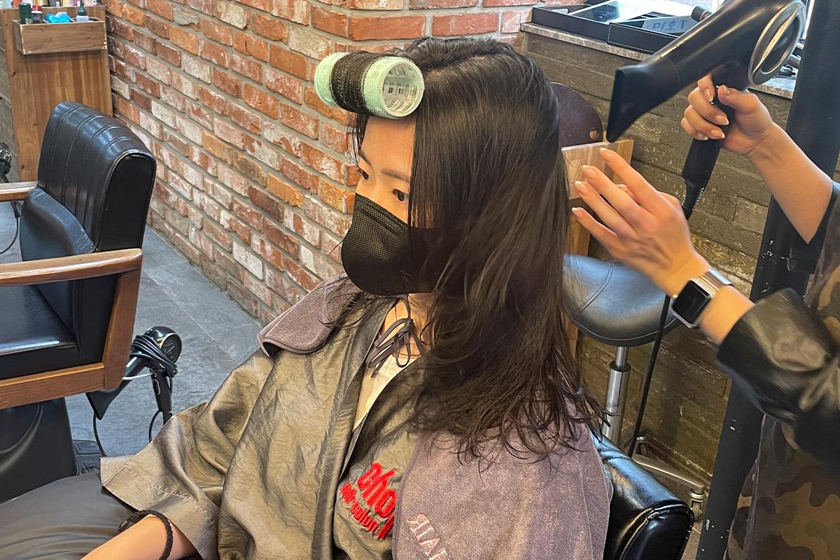 韓国旅行 韓国美容 韓国ヘアサロン 韓国美容室 ソウル ソウルヘアサロン CHOP HAIR 韓国スタイル