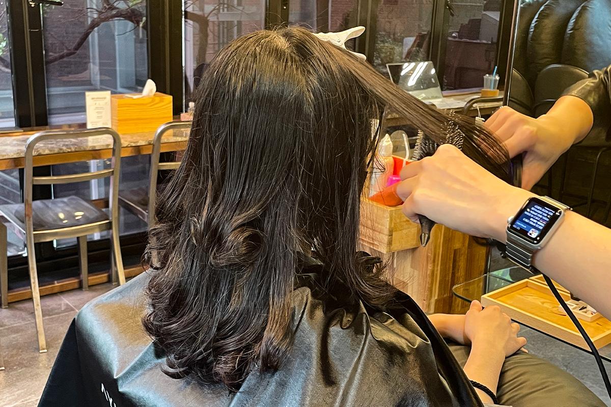 韓国旅行 韓国美容 韓国ヘアサロン 韓国美容室 ソウル ソウルヘアサロン CHOP HAIR 韓国スタイル