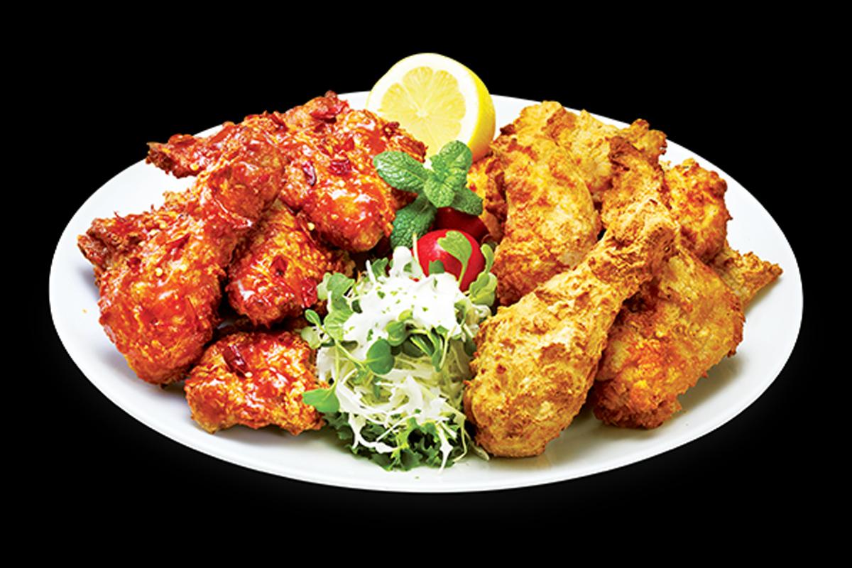 明洞 OppaDak烤雞 半半烤雞 原味脆皮烤雞 甜辣脆皮烤雞 蒜香脆皮烤雞