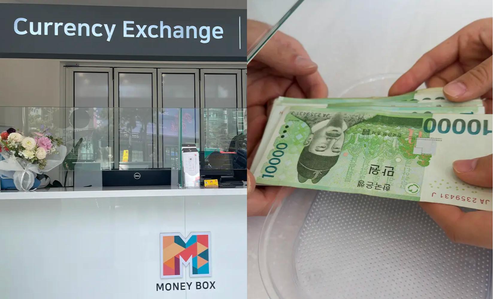 Money Box: Điểm đổi tiền có tỷ giá tốt, uy tín nhất ở Gangnam, Hàn Quốc