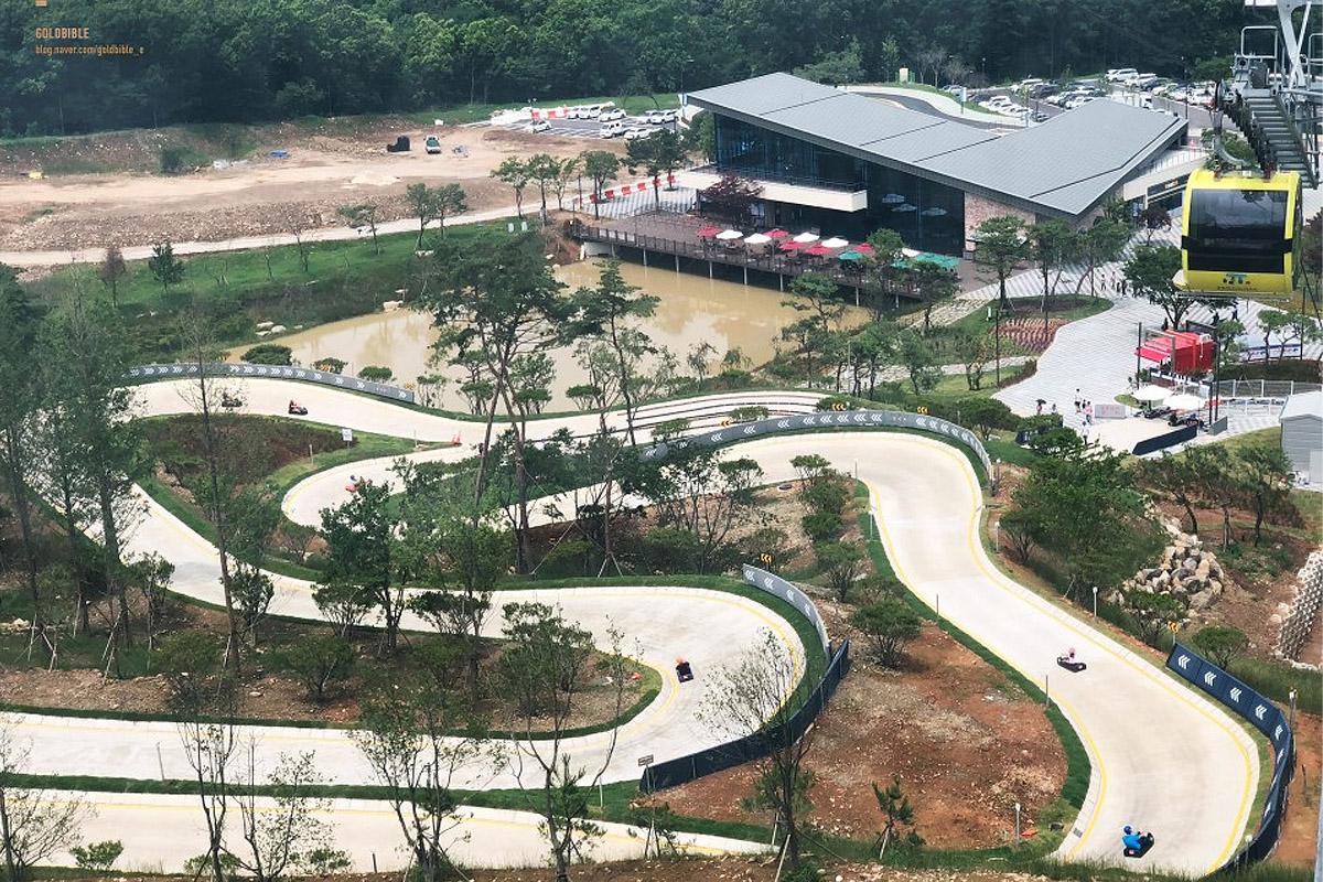 Первая группа подготовлена для катания на санках на острове Ганхва, обучающаяся безопасному управлению.