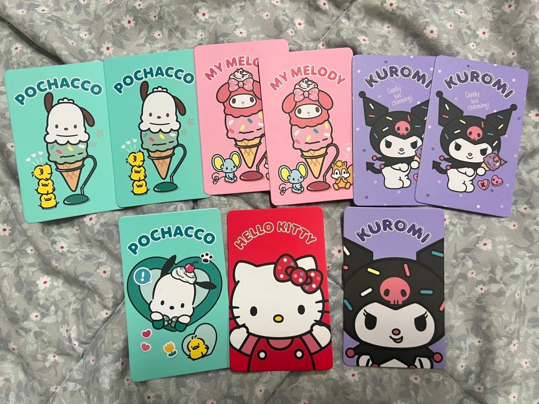 サンリオとBaskin Robbinsの限定フォトカード