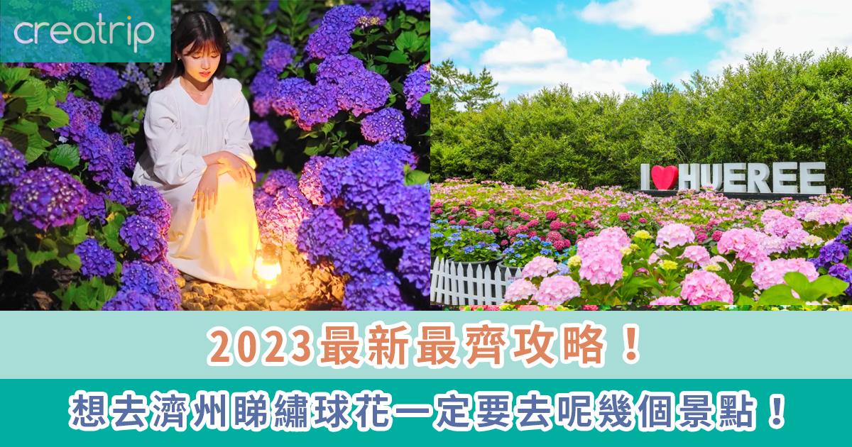 2023最新濟州8大繡球花景點