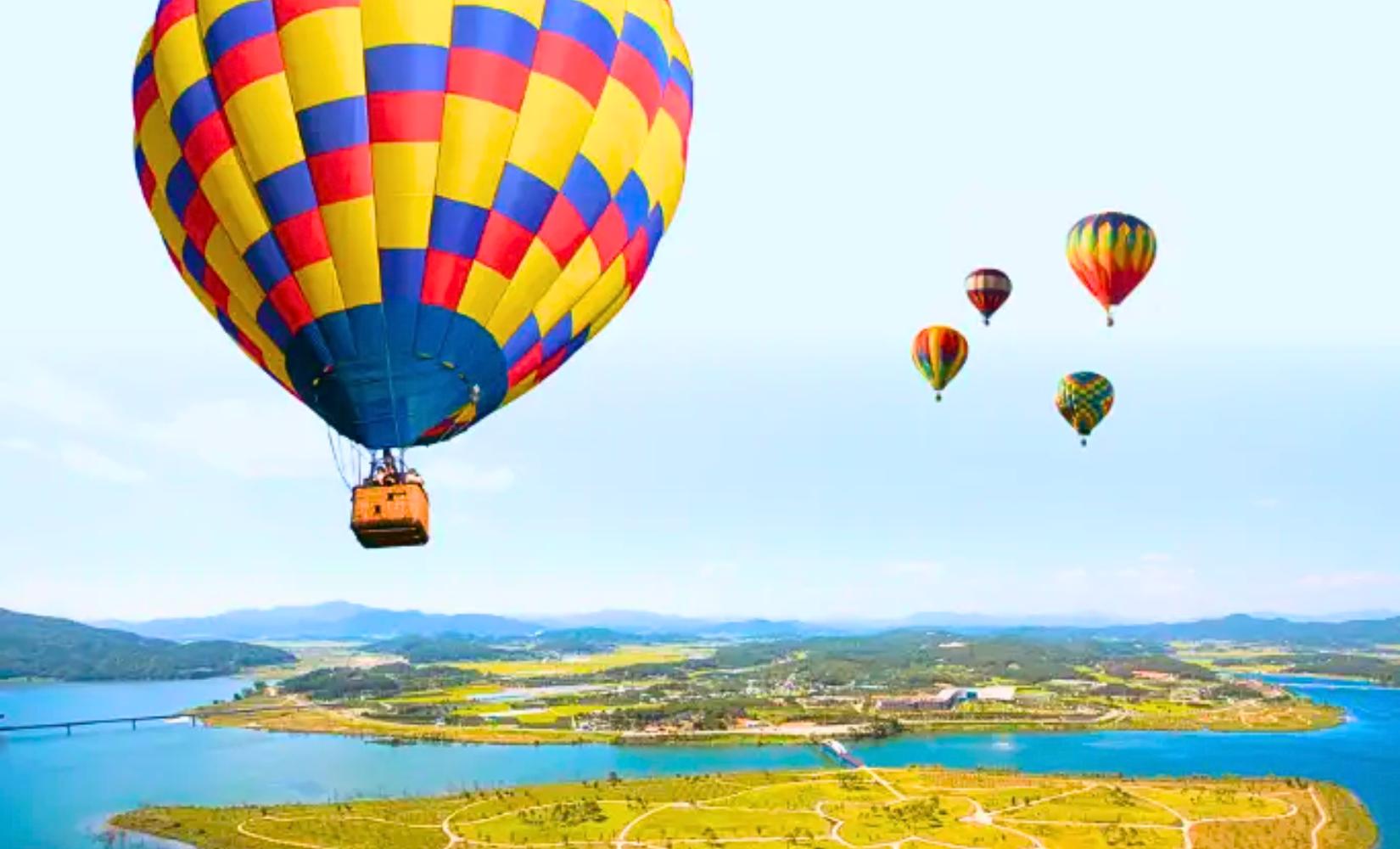 Tour 1 ngày trải nghiệm khinh khí cầu ở Sangju, khởi hành từ Seoul