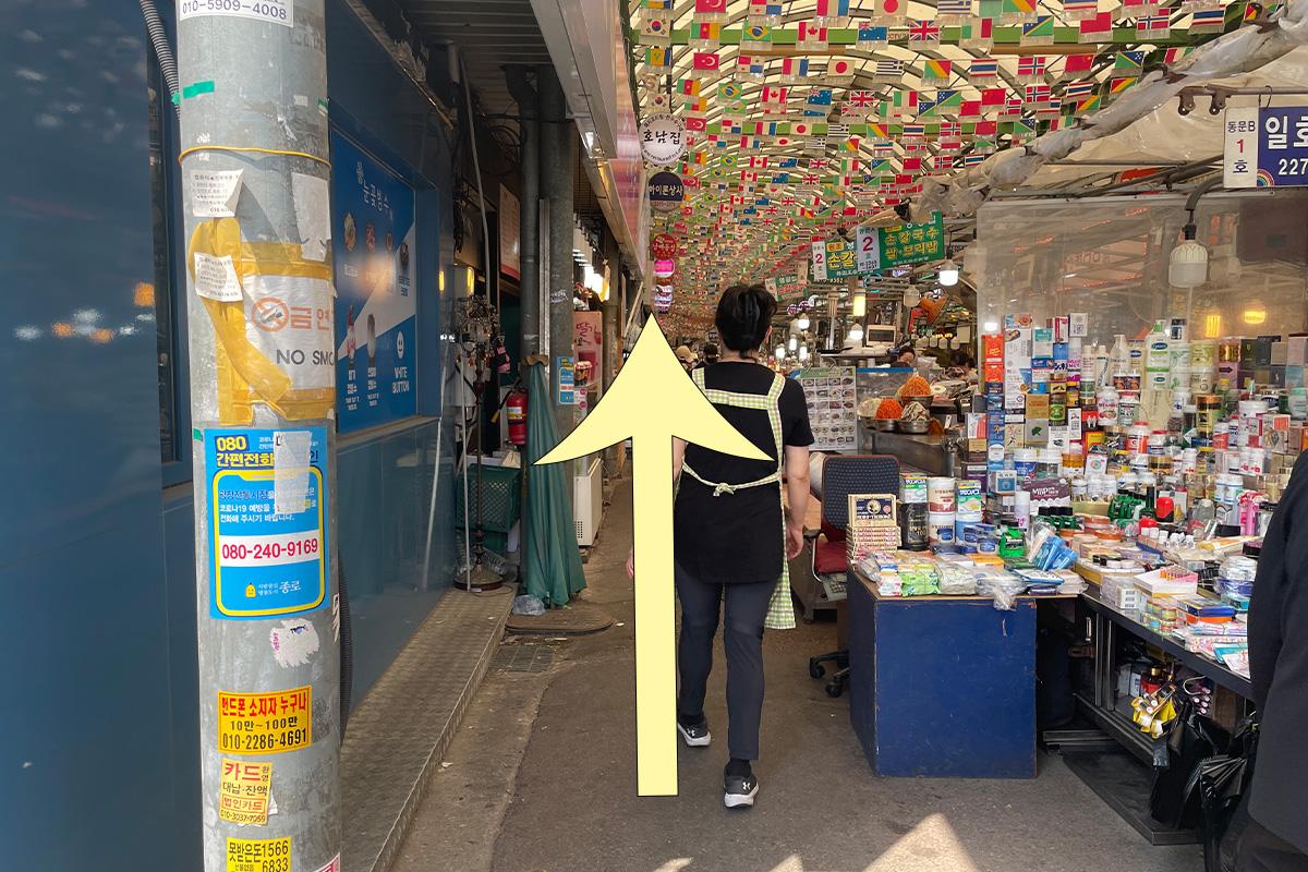 廣藏市場 昌信生拌牛肉 2號店 前往方法