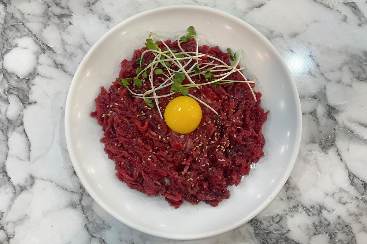 廣藏市場 昌信生拌牛肉 生牛肉