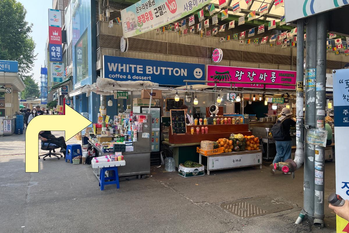 廣藏市場 昌信生拌牛肉 2號店 前往方法