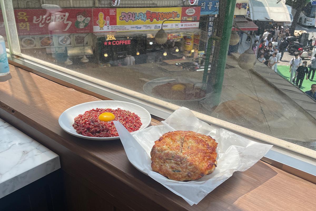 สาขาที่ 4 ของ Changsin ยุกฮฺเว | อาหารเกาหลีในตลาด Gwangjang
