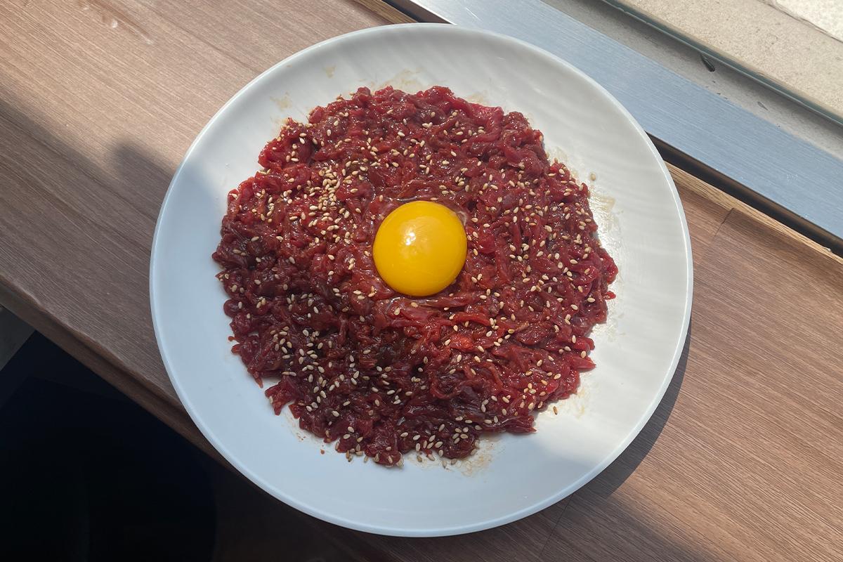 韓国旅行 ソウル ソウル旅行 広蔵市場 昌信ユッケ 鍾路