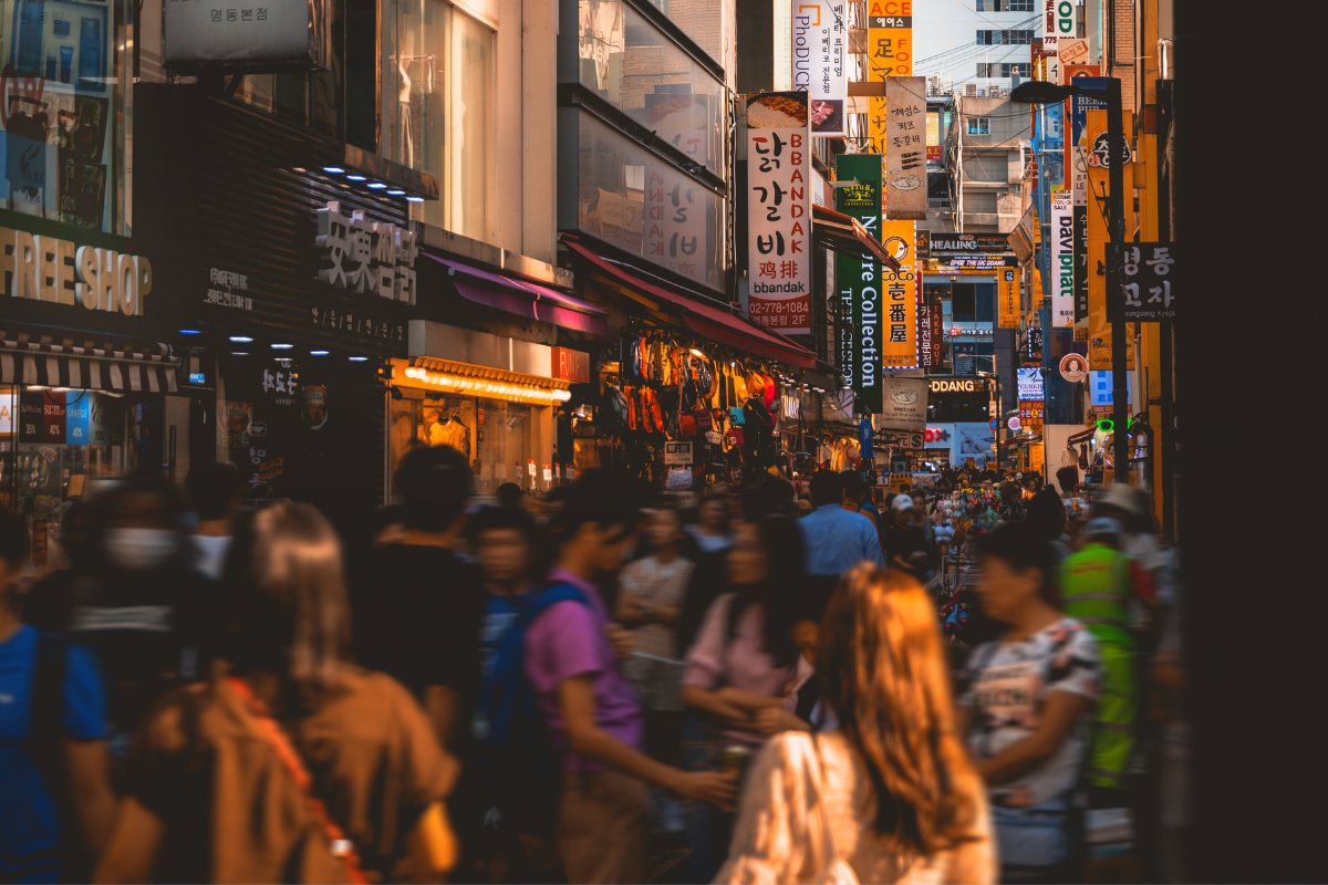 Buối tối thì chơi gì ở Seoul, Hàn Quốc, phố myeongdong