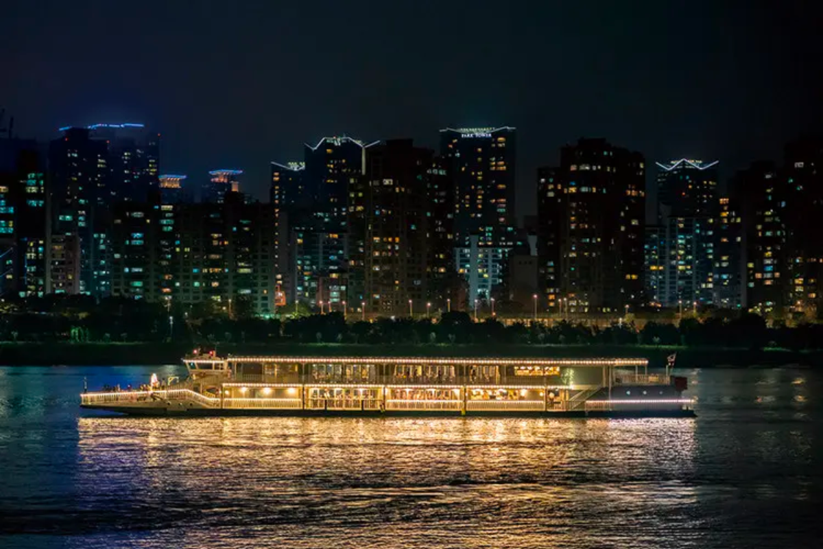 Buối tối thì chơi gì ở Seoul, Hàn Quốc, du thuyền sông hàn buổi tối