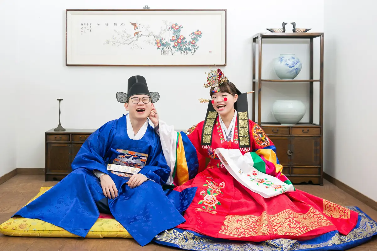 韓國傳統婚禮相