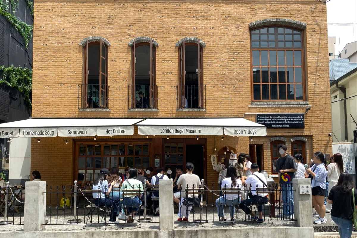 韓国旅行、渡韓、韓国グルメ、韓国カフェ、韓国チュロス、韓国ベーグル、ロンドンベーグルミュージアム、ウィグルウィグル、狎鷗亭ロデオ、島山、トサン、松鶏屋、mooni、ブランチカフェ