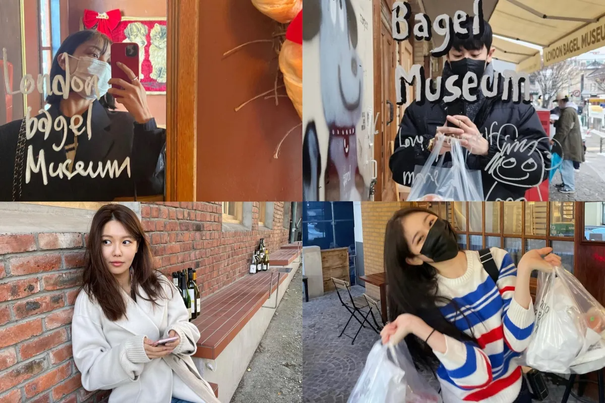 韓国旅行、渡韓、韓国グルメ、韓国カフェ、韓国チュロス、韓国ベーグル、ロンドンベーグルミュージアム、ウィグルウィグル、狎鷗亭ロデオ、島山、トサン、松鶏屋、mooni、ブランチカフェ