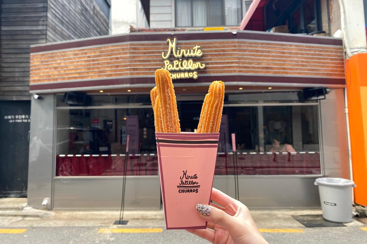 韓国旅行、渡韓、韓国グルメ、韓国カフェ、韓国チュロス、韓国ベーグル、ロンドンベーグルミュージアム、ウィグルウィグル、狎鷗亭ロデオ、島山、トサン、松鶏屋、mooni、ブランチカフェ