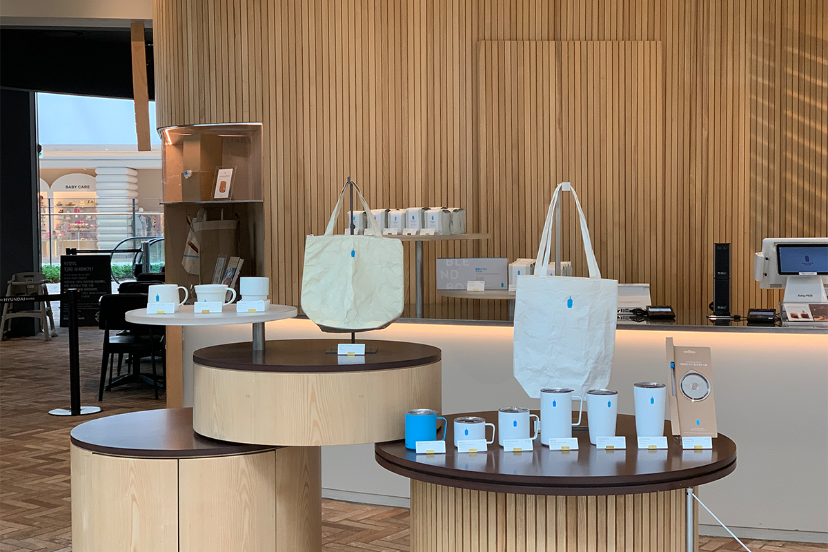 汝矣島 The Hyundai SeoulThe Hyundai Seoul 咖啡廳推薦  Blue Bottle