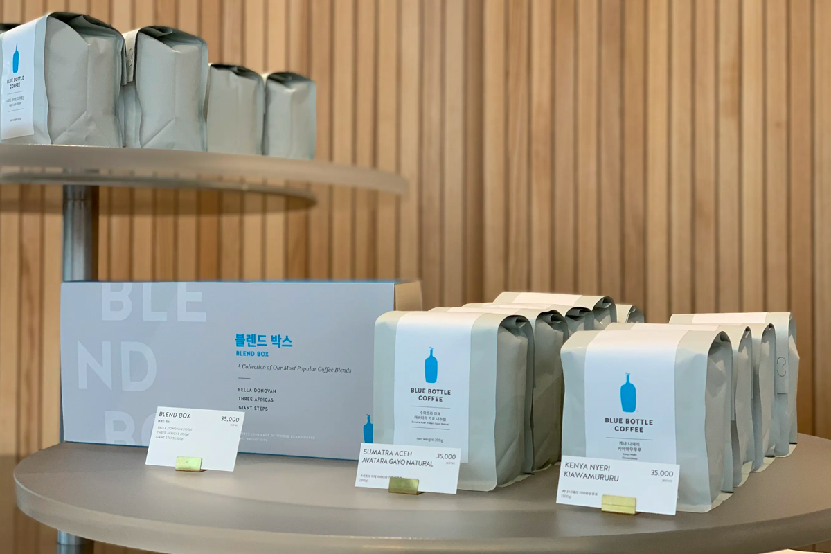 汝矣島 The Hyundai SeoulThe Hyundai Seoul 咖啡廳推薦  Blue Bottle